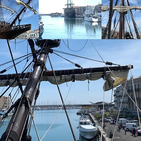 Climatise Pour 2 Avec Terrasse Et Parking Pres Des Plages - Fr-1-338-613 Sète